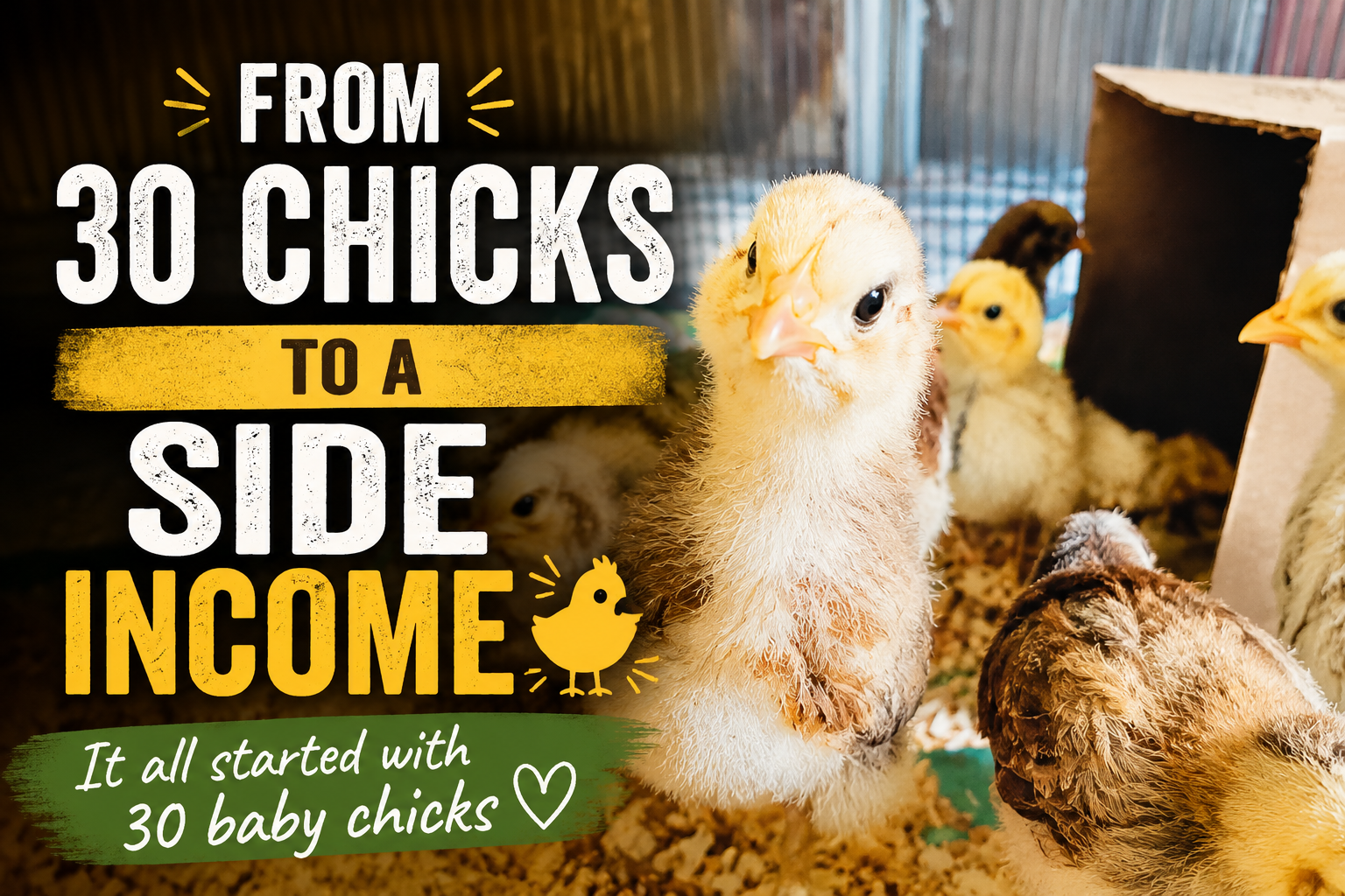 How I Turned 30 Baby Chicks into a Hatching Egg Business